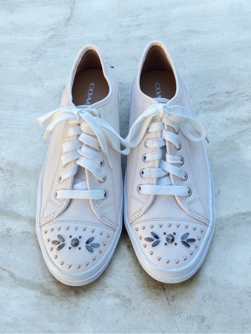 Coach Leather Casual Shoes